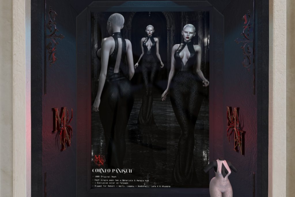 Corneao Pantsuit - Legacy/MaitreyaX/Nhumana/Reborn/+mods, L$325 each/L$1999 FP