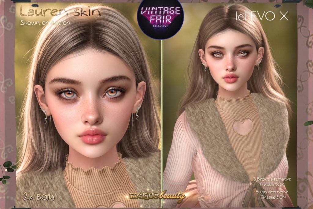 Lauren Skin - EvoX, L$875