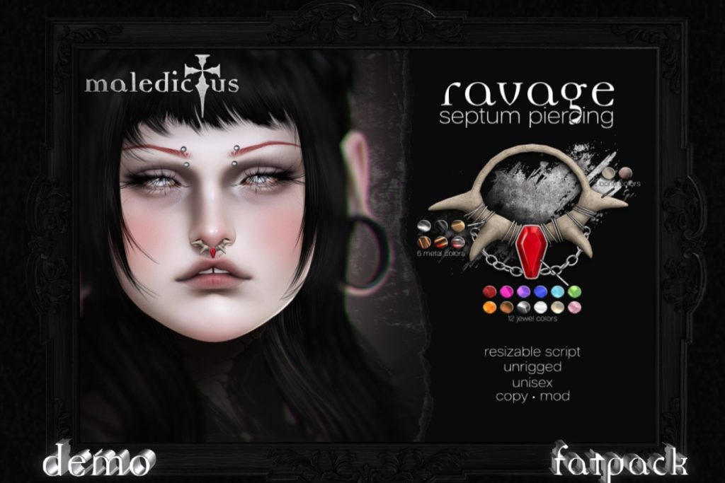 Ravage Septum Piercing, L$264