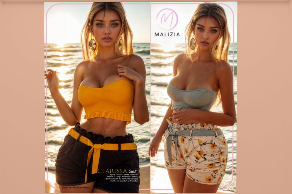 Clarissa Set - Legacy/Maitreya/Reborn/+mods, L$249 each/L$1499 FP
