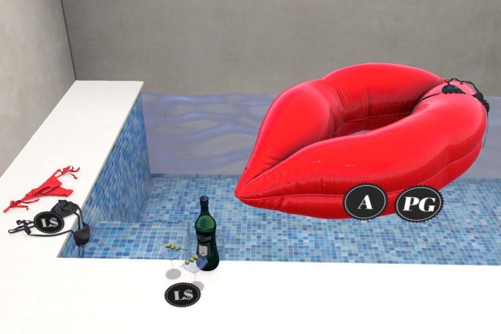 Pool Side Decor, L$129-L$699 each