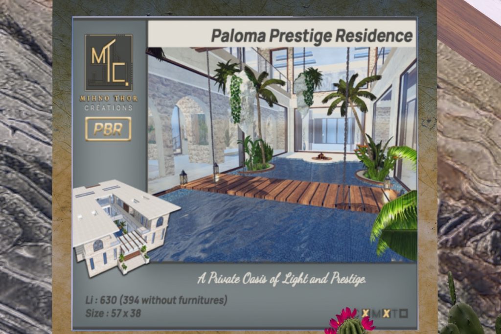 Paloma House, L$8000