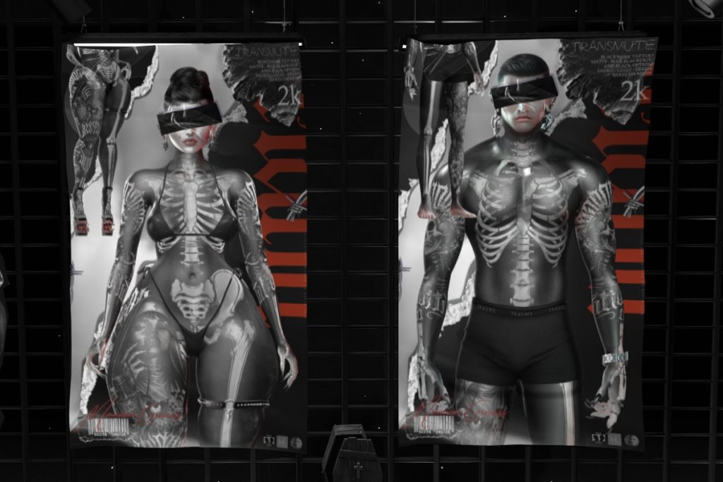 Transmute Unisex Tattoo - EvoX/Genus/SLUV, L$459 each