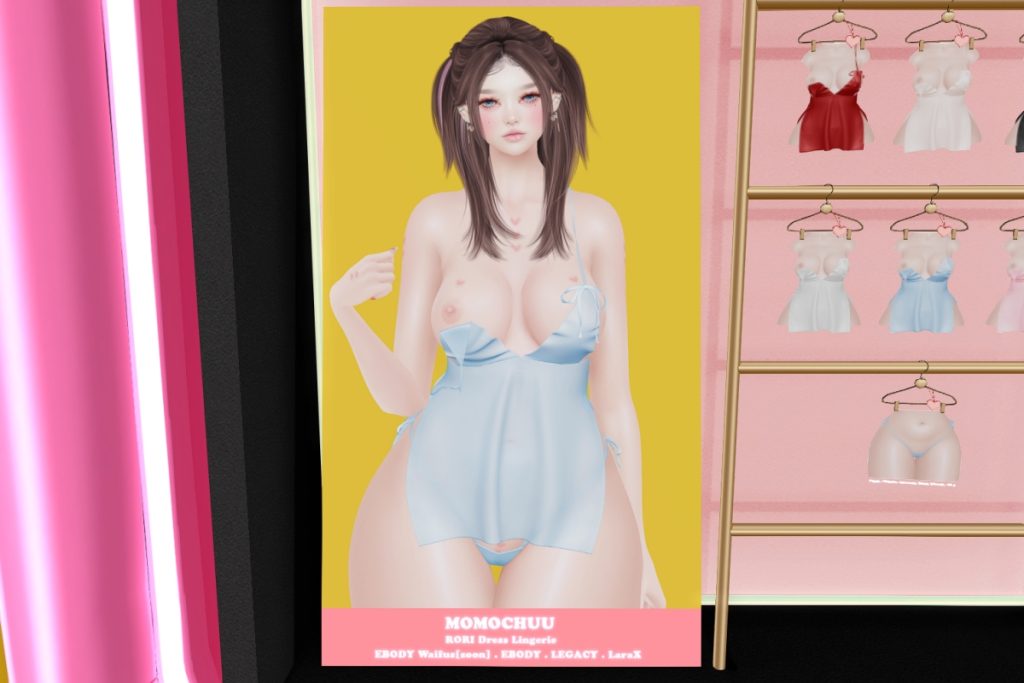 Rorie Lingerie Dress - Legacy/MaitreyaX/Reborn, L$259 each/L$1199 FP