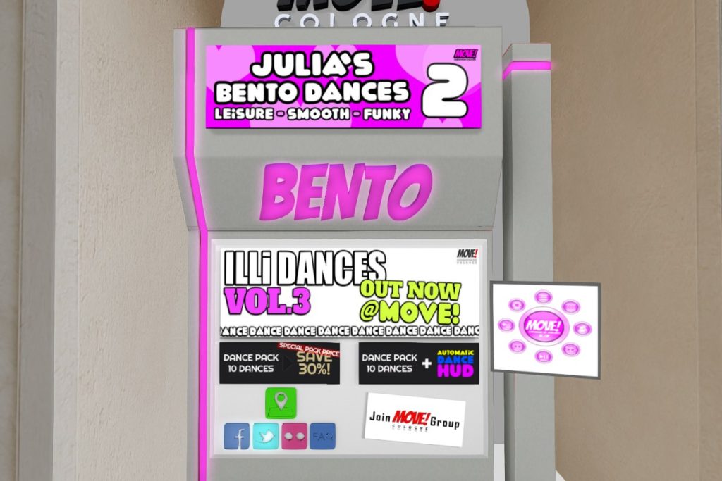 Illi Dances Vol 3, L$2399-L$3199 each