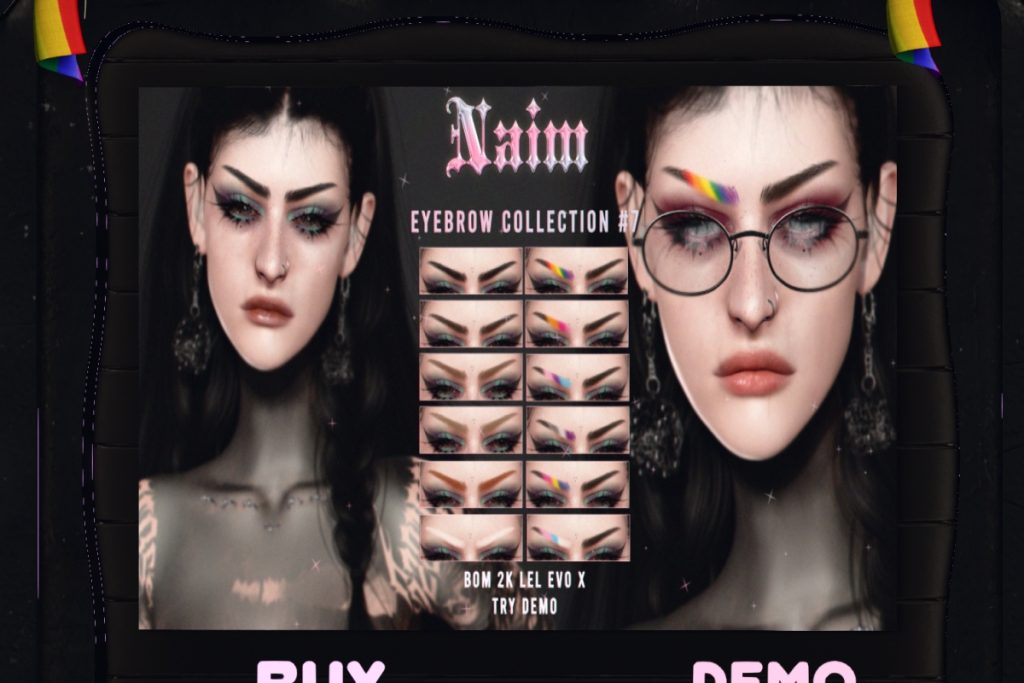 Eyebrows Collection #07 - BOM/EvoX, L$299