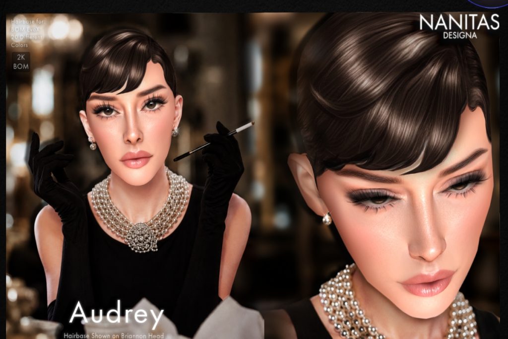 Audrey Hairbase - EvoX, L$350