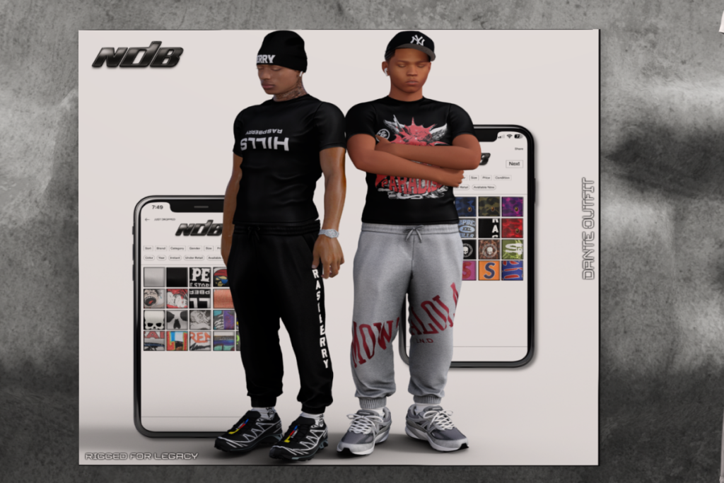Dante Outfit - Legacy, L$349 each/L$1299 each FP