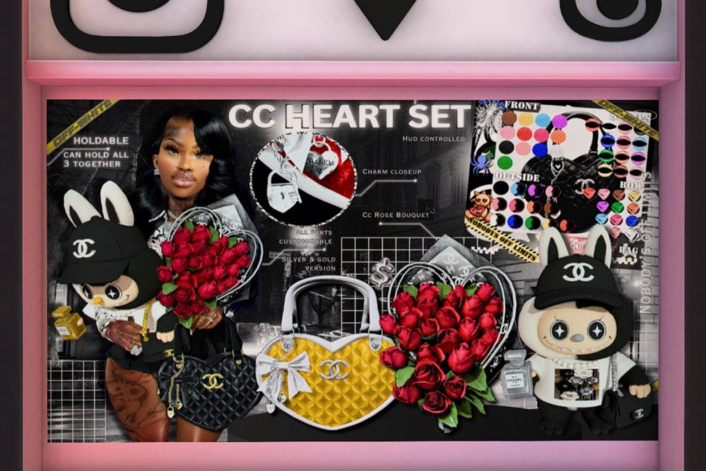CC Heart Set, L$1500