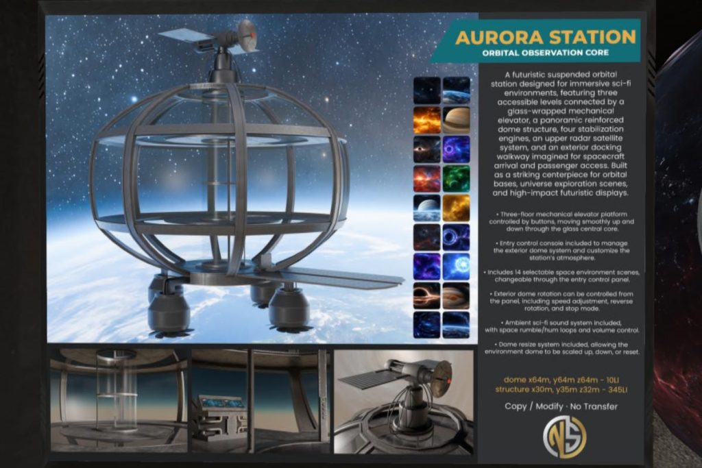 Aurora Station, L$699