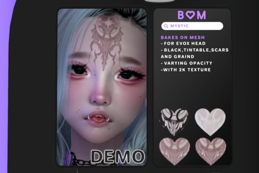 Mystic Forehead Tattoo - EvoX, L$249