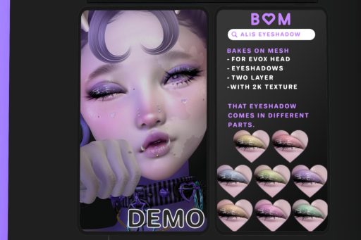 Alis Eyeshadow - EvoX, L$199