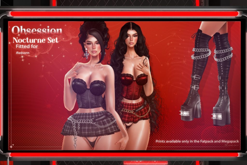 Nocturne Set - Reborn, L$275 each/L$999 each FP/L$1800 MP