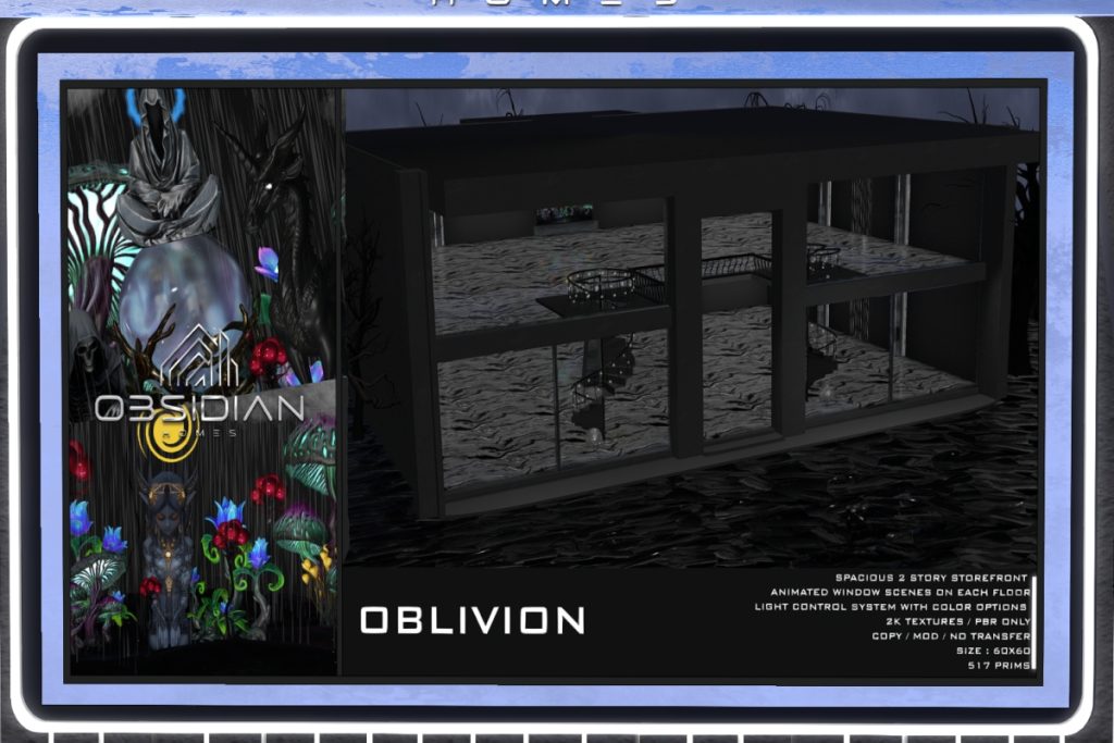 Oblivion, L$6000