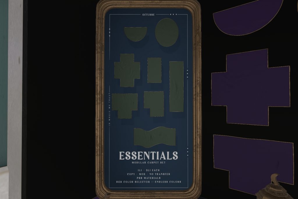 Essentials Carpet System, L$350