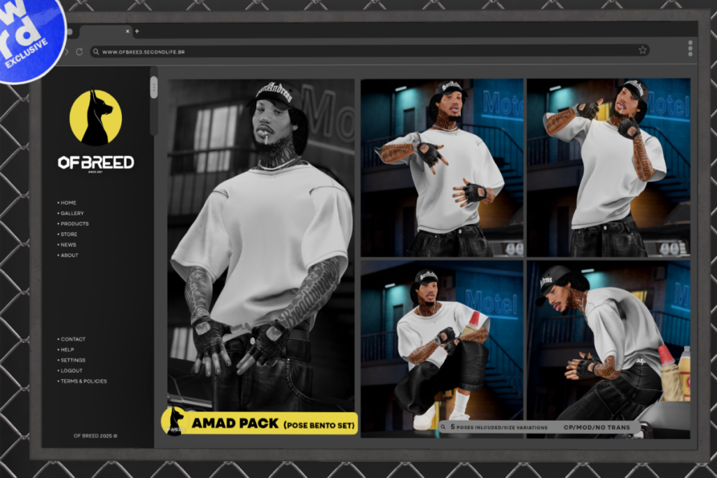 Amad Static Pose Set, L$300