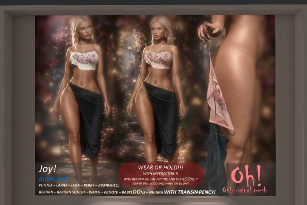 Joy! Dress - Legacy/MaitreyaX/Nhumana/Reborn/+mods, L$699 each/L$1999 FP