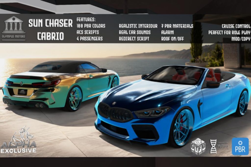 Sun Chaser Cabrio, L$1499