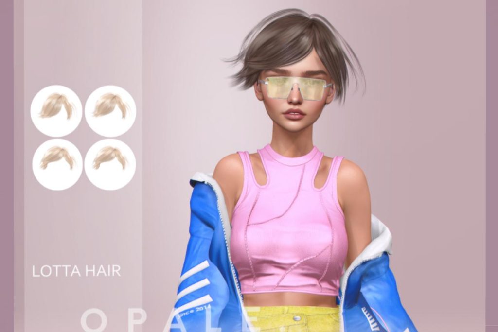 Lotta Hair, L$350 each/L$590 FP