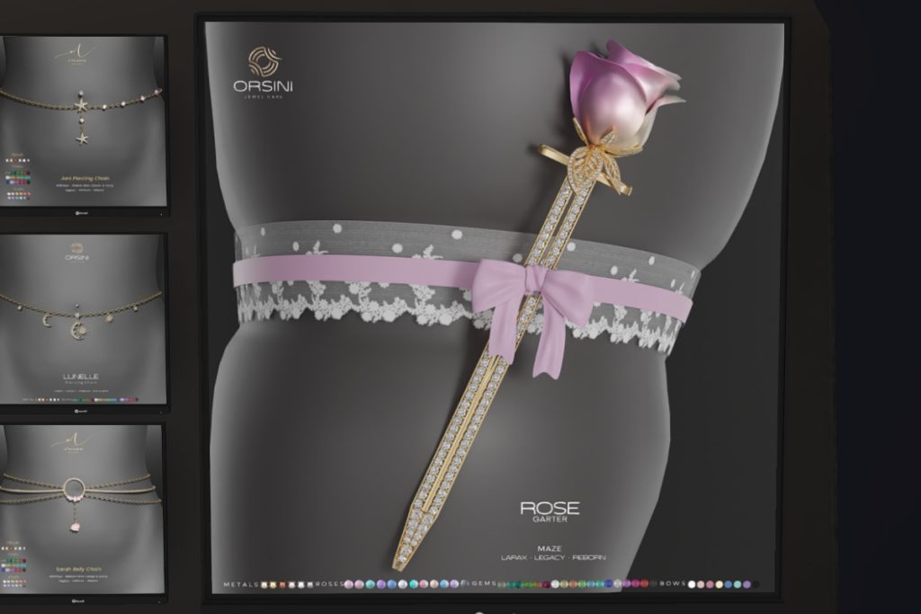 Rose Garter - Maze for Legacy/MaitreyaX/Reborn, L$439