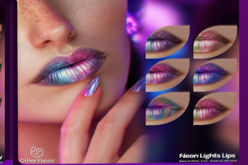 Neon Lights Lipstick - EvoX, L$199