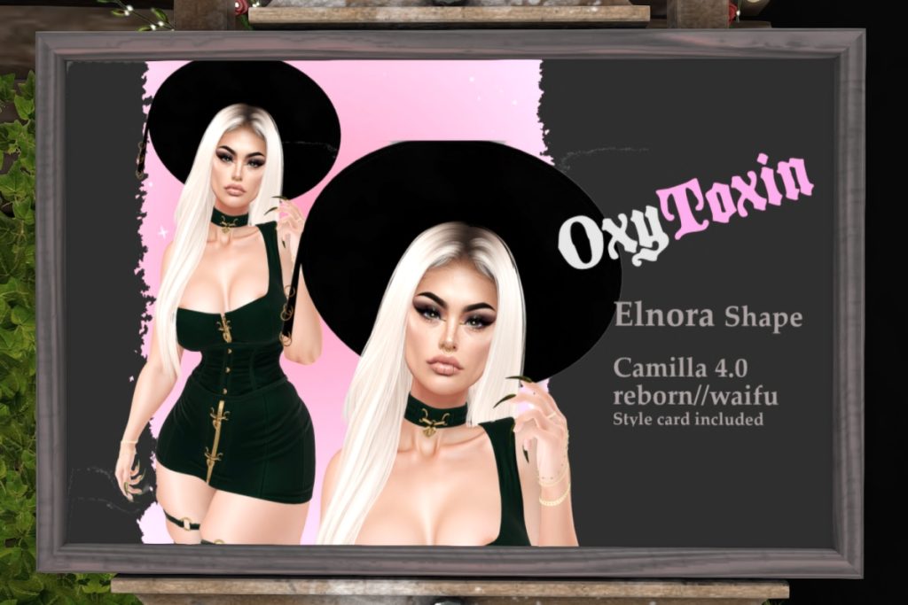 Elnora Shape - EvoX Camilla/Reborn/+mods, L$399
