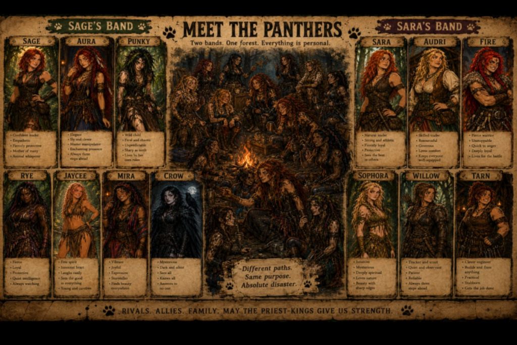 Panthers of the North Book Series, L$375 FP