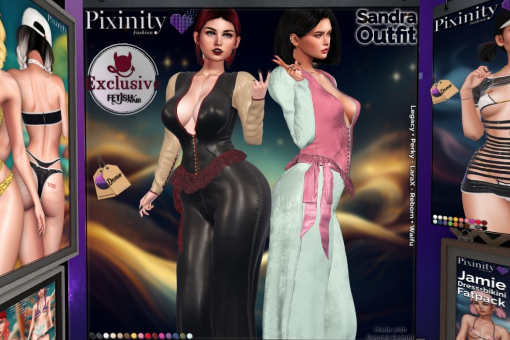 Sandra Outfit - Legacy/MaitreyaX/Reborn/+mods, L$499 each/L$999 FP