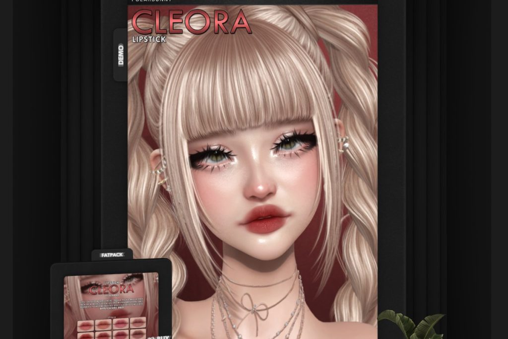 Cleora Lipstick - EvoX, L$199 each