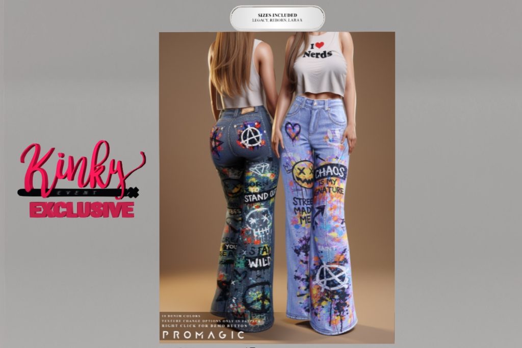 Varta Jeans - Legacy/MaitreyaX/Reborn, L$333 each/L$999 FP