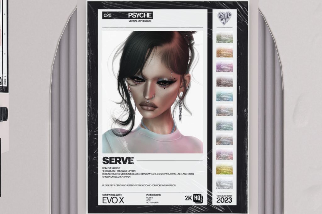 Serve Eye Makeup - BOM/EvoX - L$279