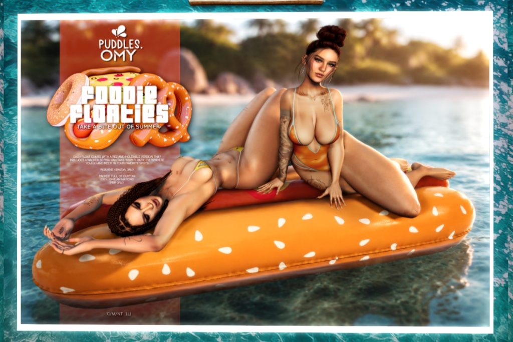 Foodie Floaties, L$250 each/L$800 FP