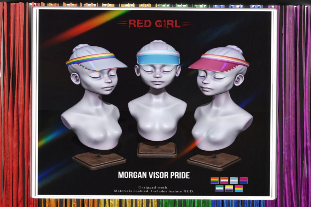 Morgan Visor Pride, L$300