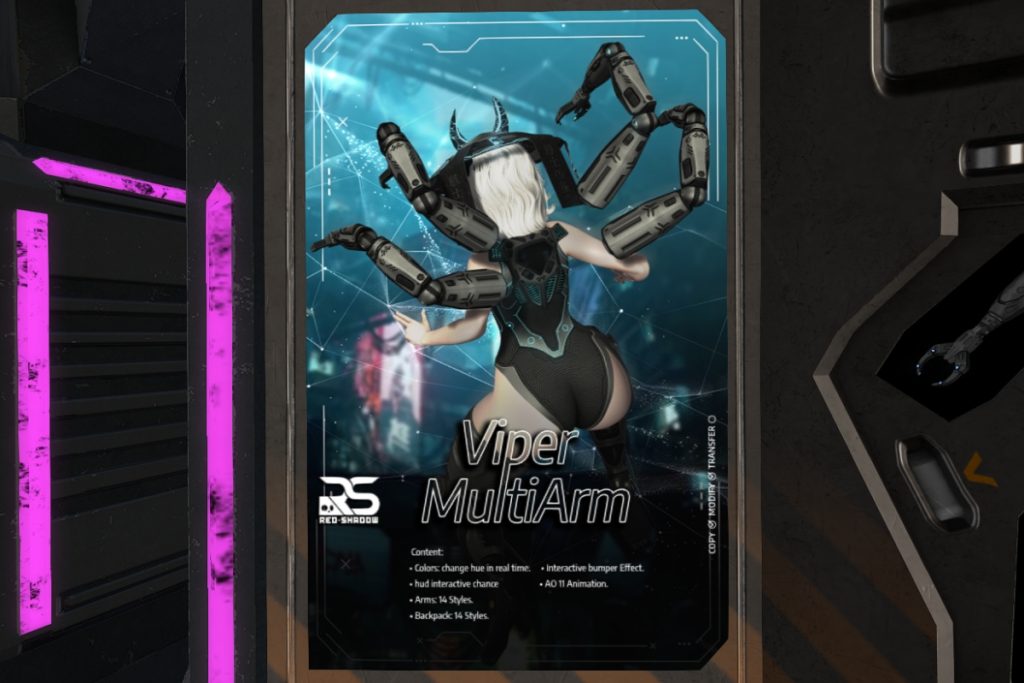 Viper MultiArm, L$350 each