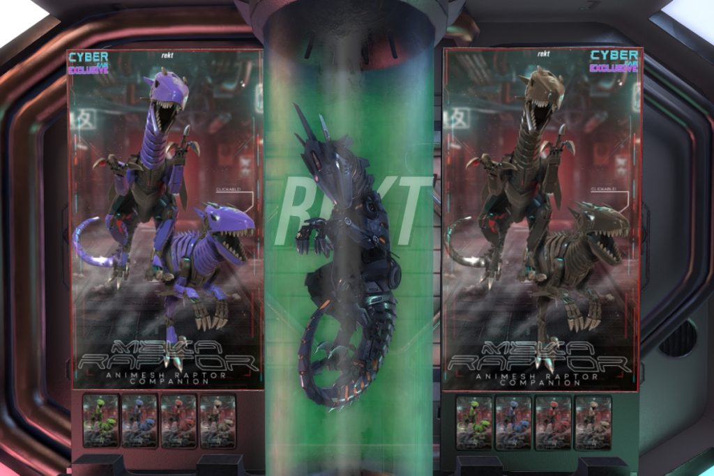 Meka Raptor, L$350 each/L$780 each FP