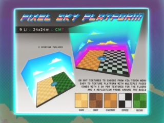Pixel Sky Platform, L$299