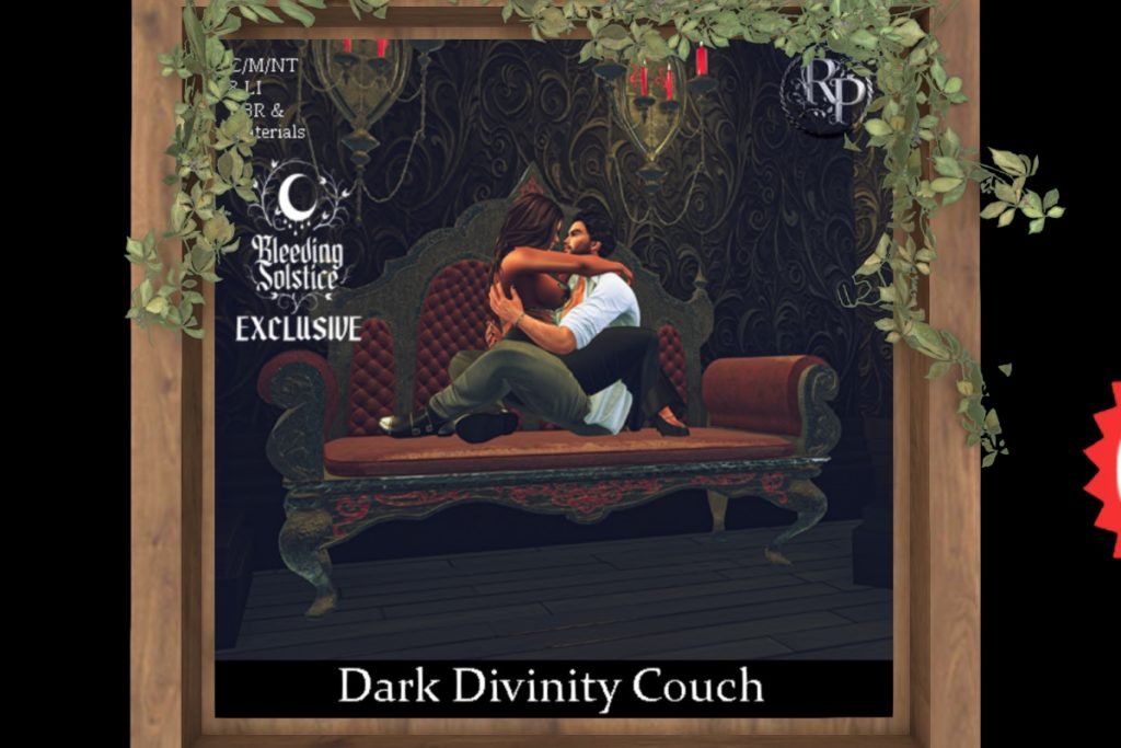Dark Divinity Couch, L$490