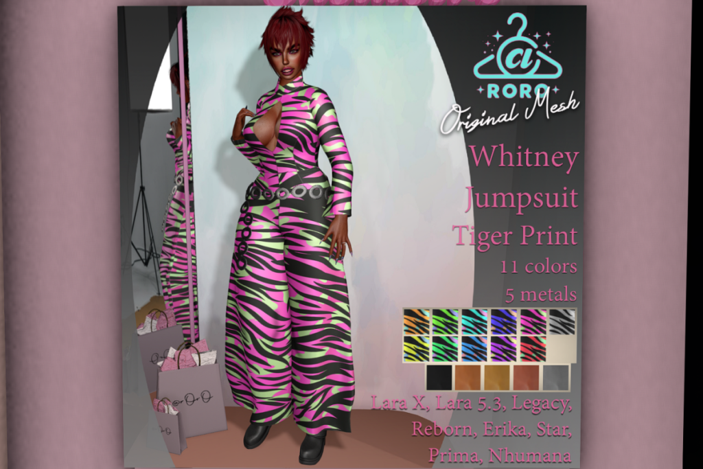 Whitney Jumpsuit - Erika/Legacy/MaitreyaX/Nhumana/Prima/Star/+mods, $L299 each