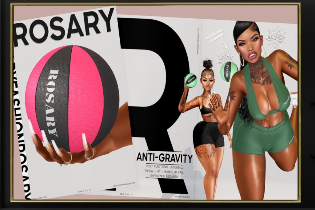 Anti-Gravity Fully Functional Dodgeball, L$199 each