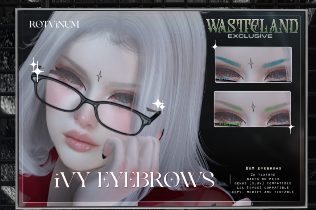 Ivy Eyebrows - EvoX/Genus, L$299