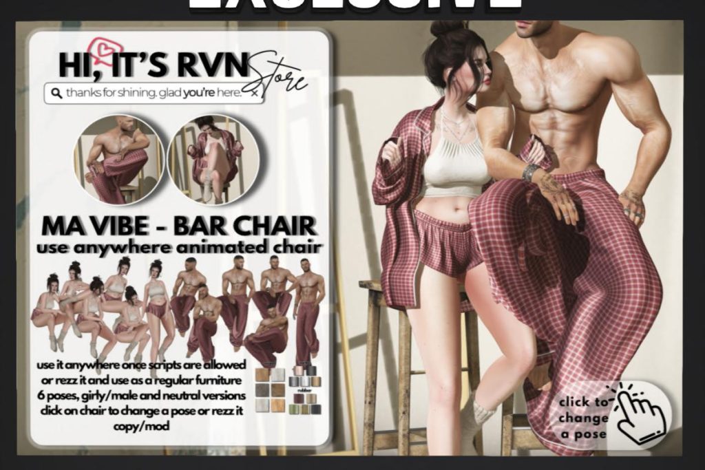 Ma Vibe Bar Chair, L$399