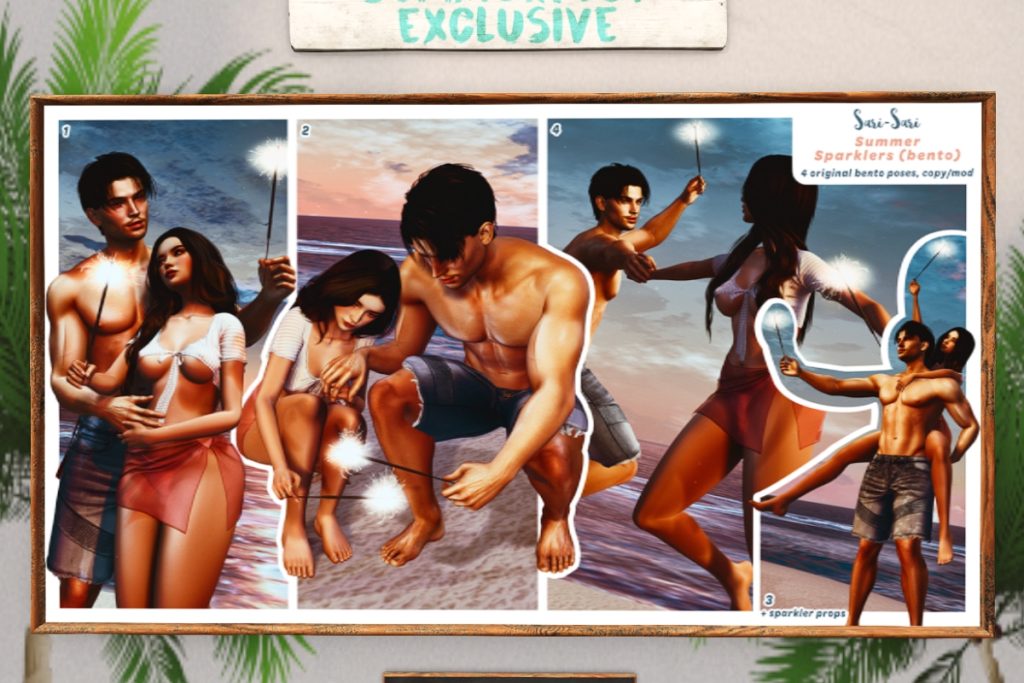 Summer Sparkles Poses &amp; Prop, L$599
