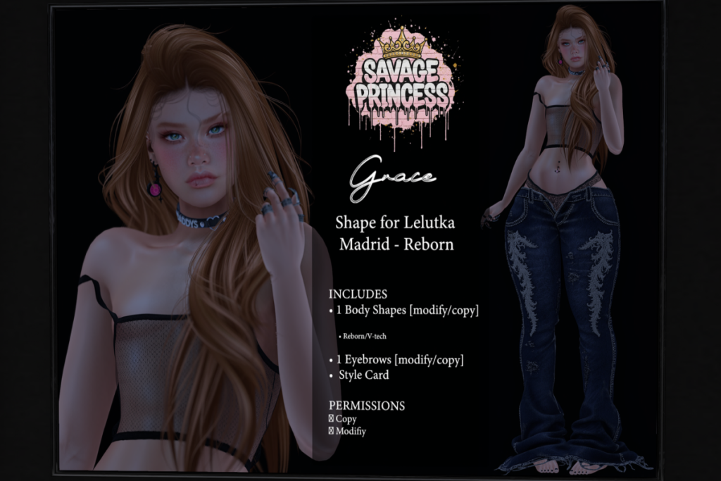 Grace Shape - EvoX Madrid/Reborn, L$599