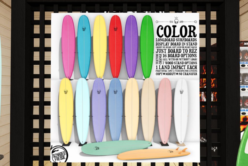Longboard Surfboards, L$300