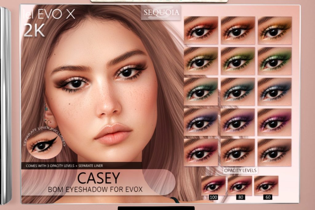 Casey Eyeshadow - EvoX, L$299