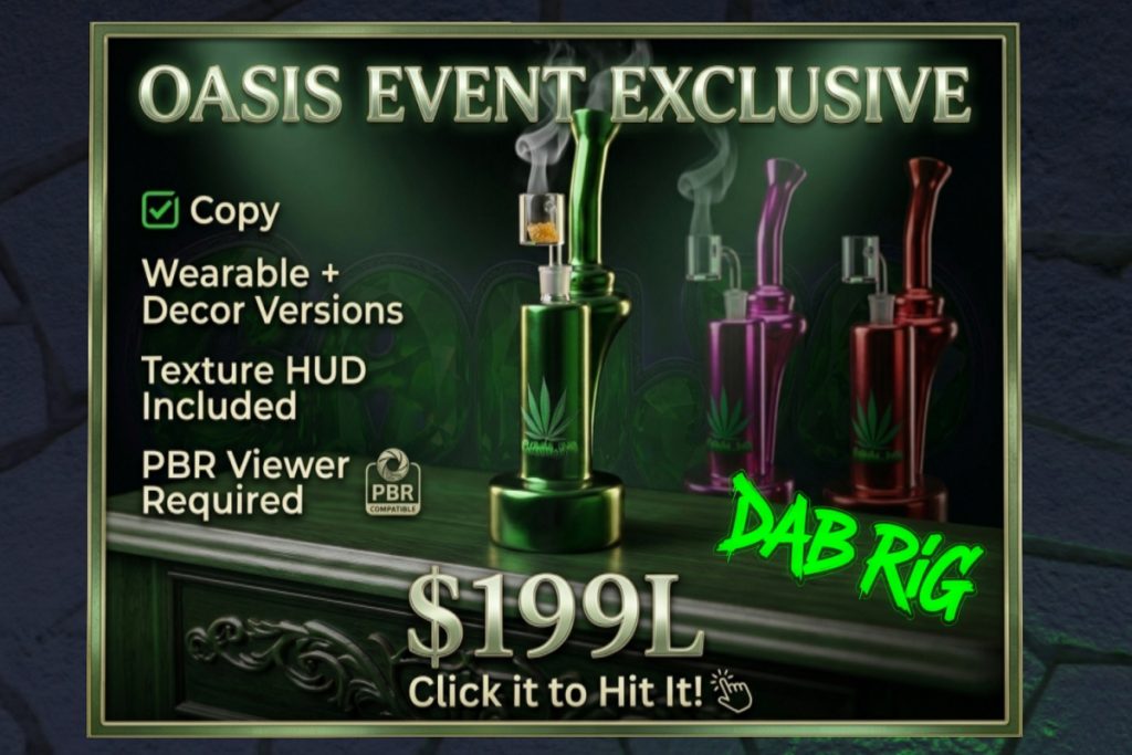 Ganja Dab Rig Set, L$199