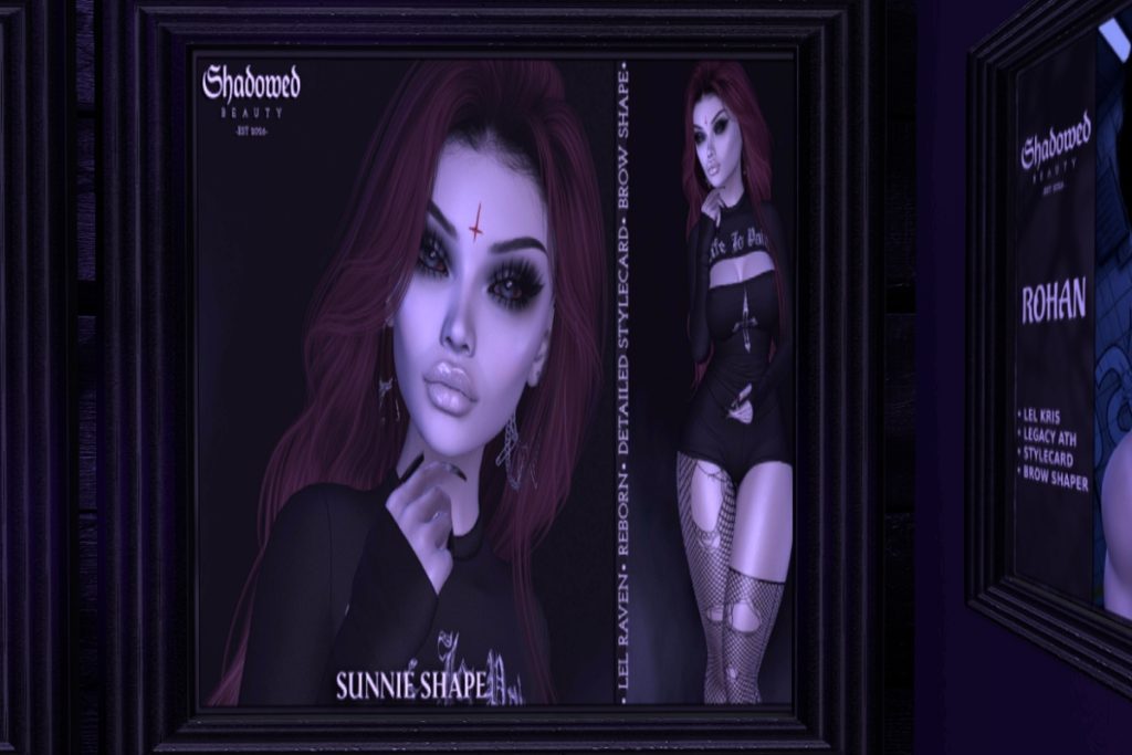 Sunnie Female Shape - EvoX Raven/Reborn, L$799