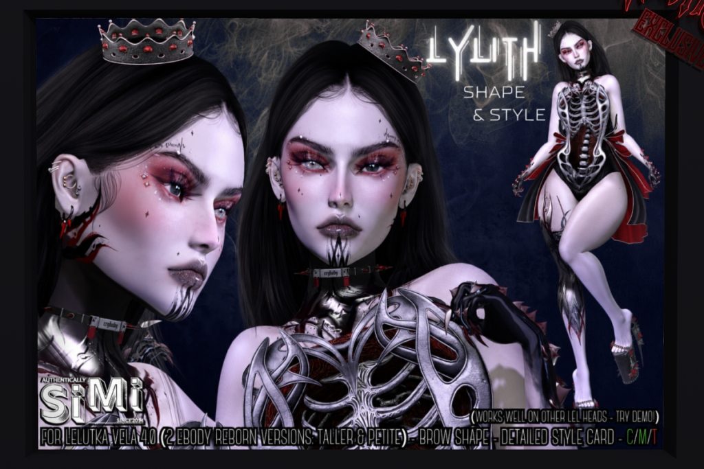 Lylith Shape - EvoX Vela/Reborn, L$399