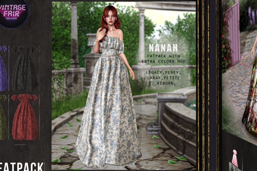 Nana Dress - Legacy/MaitreyaX/Reborn/+mods, L$195 each/L$750 FP