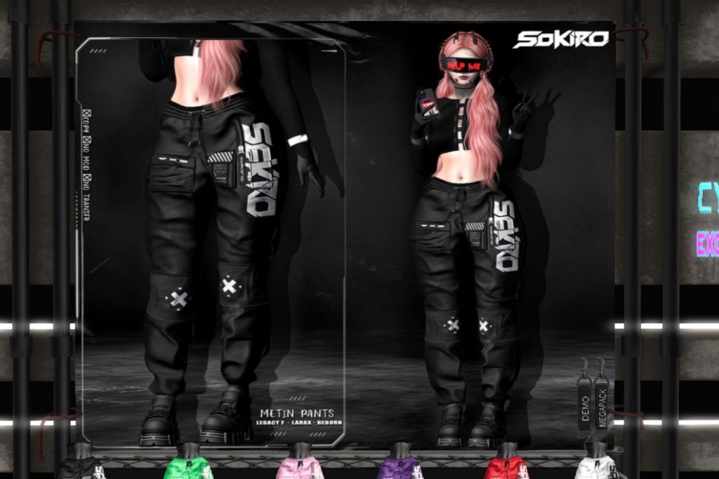 Metin Pants - Legacy/MaitreyaX/Reborn, L$290 each/L$1500 FP